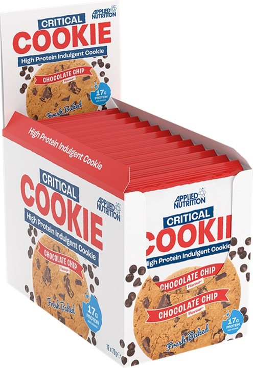 Applied Nutrition - Critical Cookie Chocolate Chip, 12 x 73g