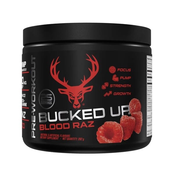 Bucked Up - Bucked Up Pre-Workout, Blood Raz - 282g