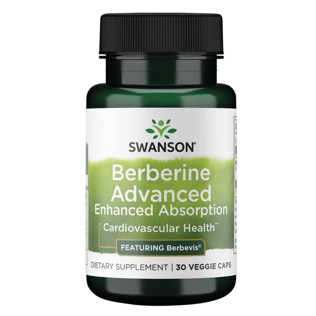 Swanson - Berberin Avanceret Forbedret Absorption + 30 vegetabilske kapsler