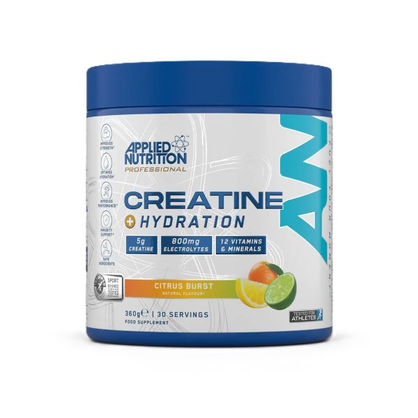Applied Nutrition - Creatine + Hydration, Citrus Burst - 360g