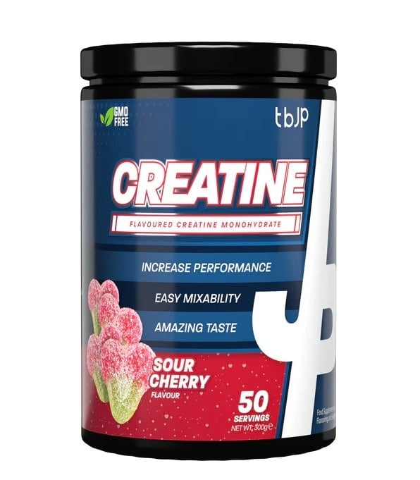 Trained by JP - Kreatin med surkirsebærsmag + 300 g