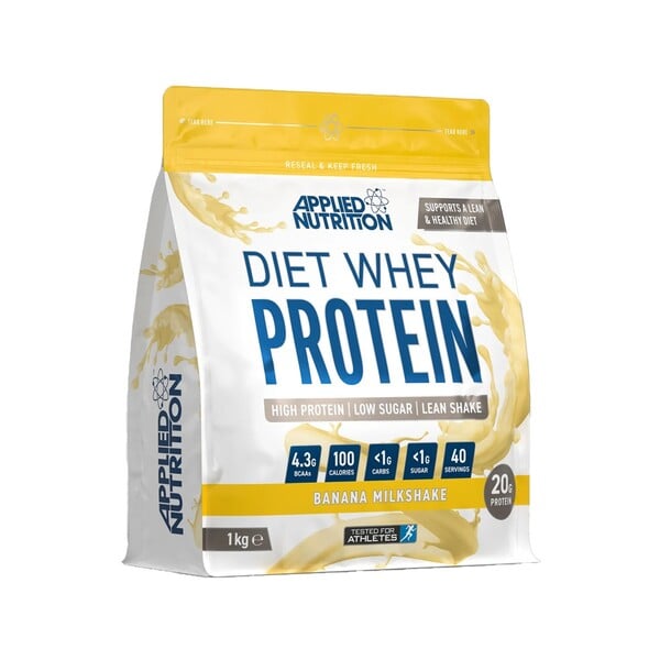 Applied Nutrition - Diet Whey, Banana Milkshake - 1000g