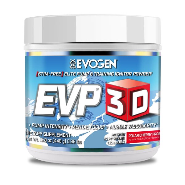 Evogen EVP 3D Pre-Workout Polar Cherry Frost, 448g