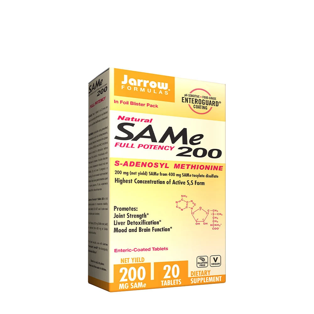 Jarrow Formulas - SAMe 200 mg, 60 tabletter
