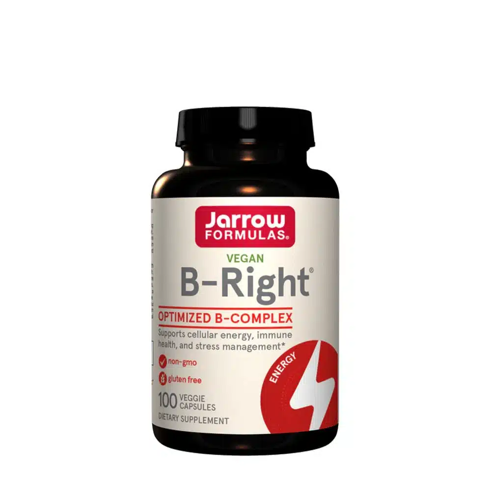 B-Right Komplet B-vitaminkompleks 100 vegetabilske kapsler