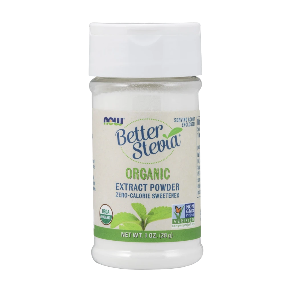 NOW Foods - Bedre Stevia-ekstraktpulver + 28 g