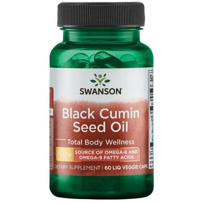 Swanson - Black Cumin Seed Oil, 500mg - 60 liquid vcaps