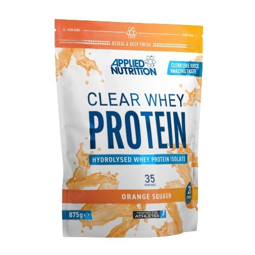 Applied Nutrition - Klar wheyprotein appelsinsquash + 875 g billede