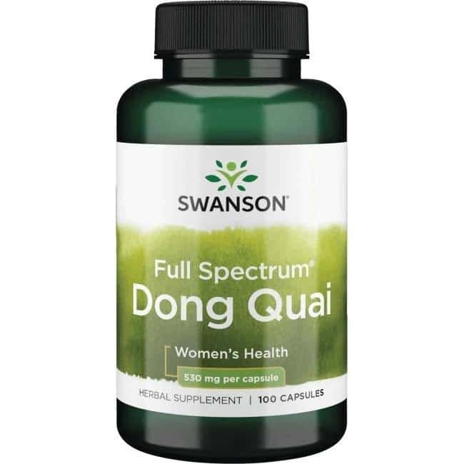 Swanson - Fuld spektrum Dong Quai + 530 mg pr. kapsel