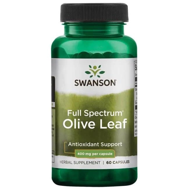 Fuldspektret olivenbladsekstrakt, 400 mg - 60 kapsler