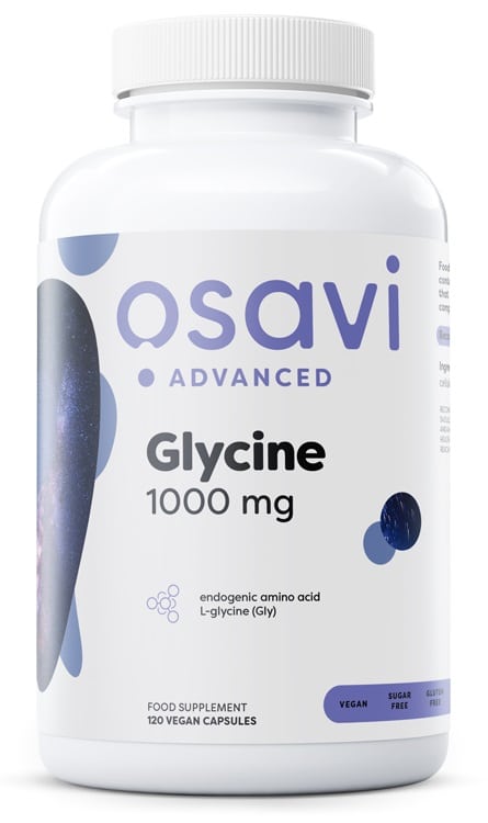 Osavi - glycin 1 000 mg + 120 veganske kapsler