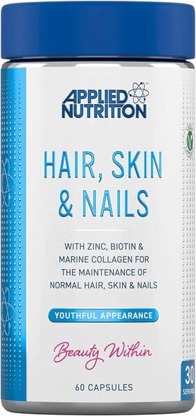 Applied Nutrition - Hår, Hud og Negle + 60 kapsler billede