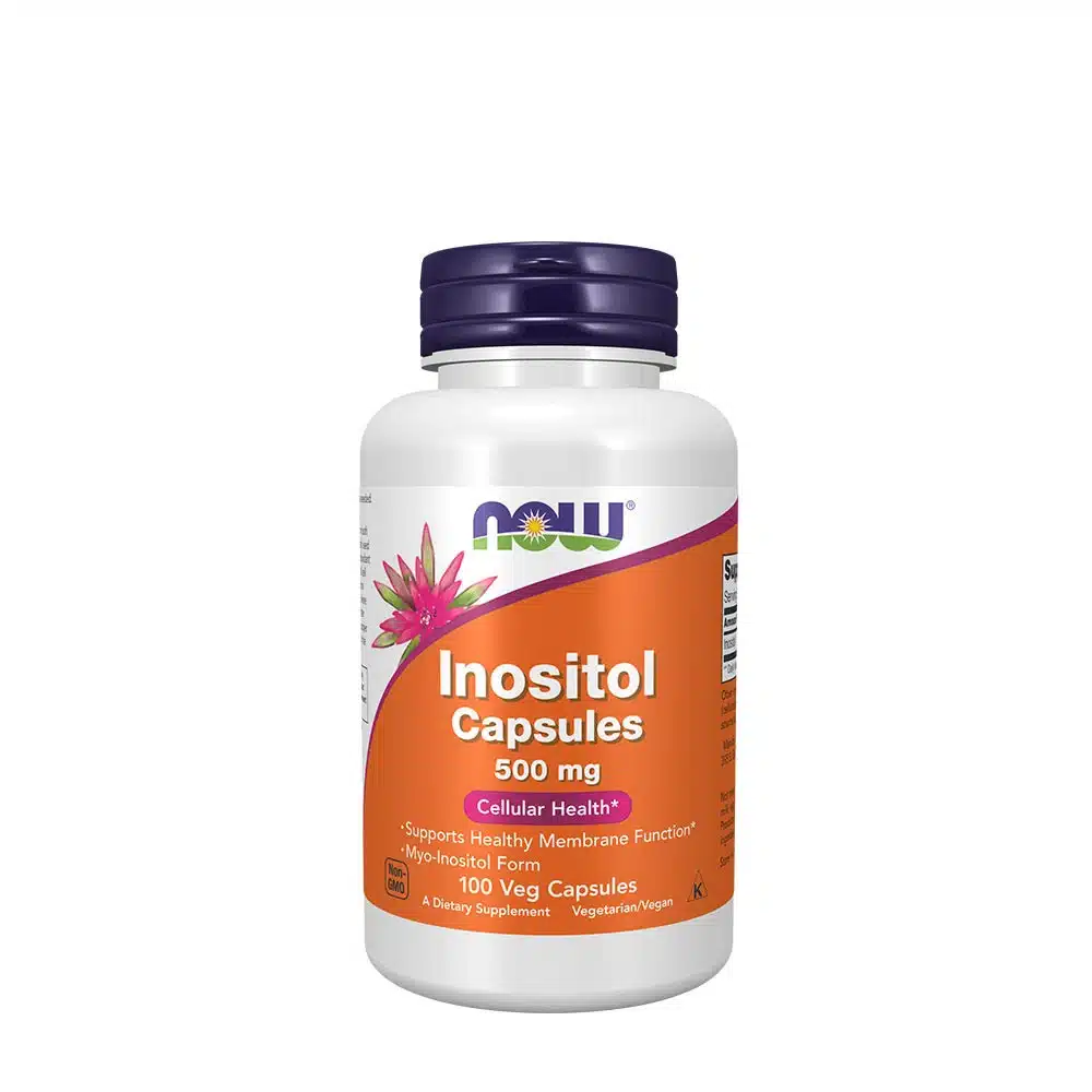 NOW Foods - inositol 500 mg + 100 kapsler