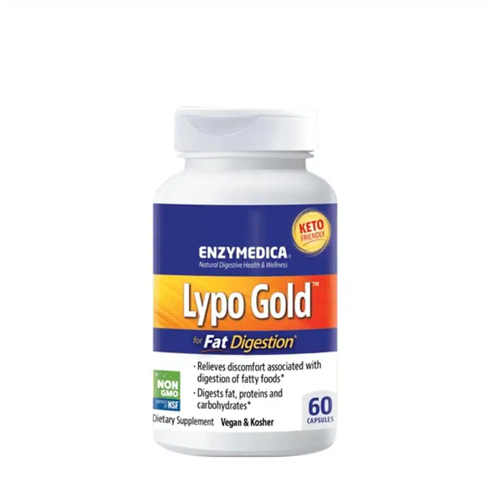 Enzymedica - Lypo Gold fordøjelsesenzymer + 60 kapsler