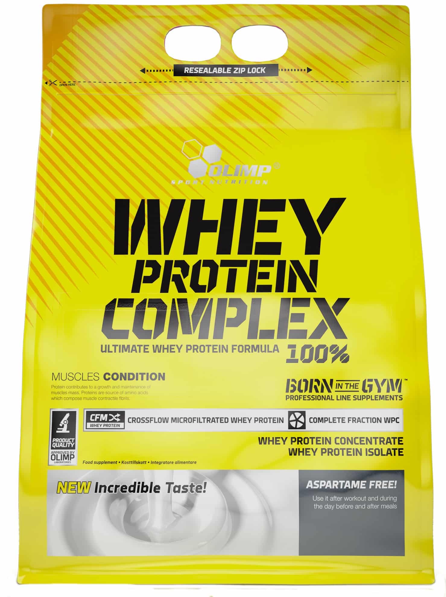 Olimp Nutrition - Whey Protein Complex 100%, Vanilla - 2270g