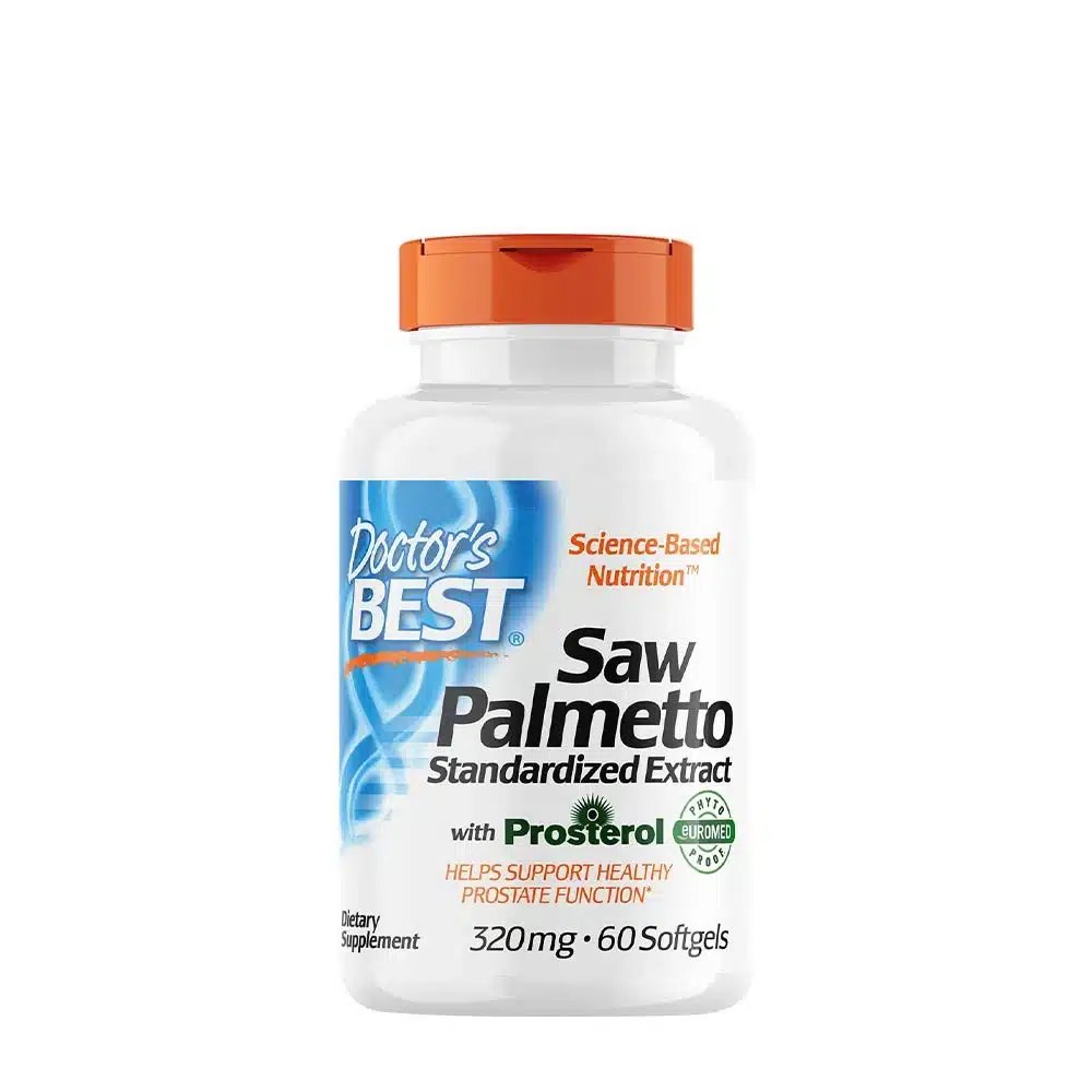 Doctor's Best - Standardiseret savpalmeekstrakt med Prosterol, 320 mg + 60 softgelkapsler