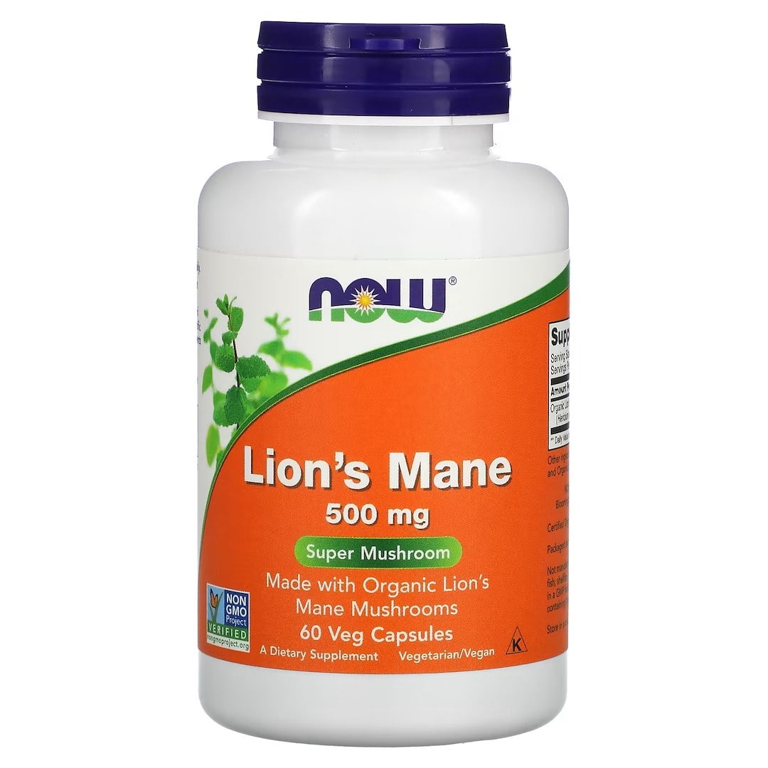 Løvemanke Økologisk, 500mg - 60 vegetabilske kapsler