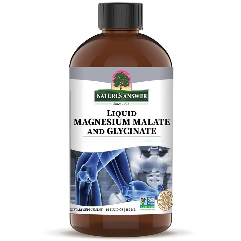 Liquid Magnesium Malate and Glycinate - 480 ml. - Billede 2