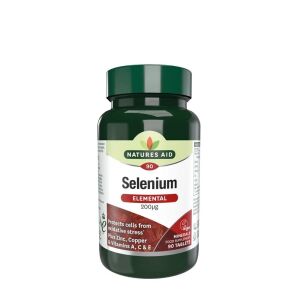 Natures Aid Selen 200 mcg (90 tabletter) - Nuvalia