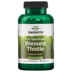 SWANSON FS Velsignet tidsel 400 mg 90 kapsler - Nuvalia