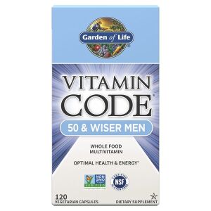 Vitamin Code 50 & Wiser Men – 120 vcaps – Nuvalia