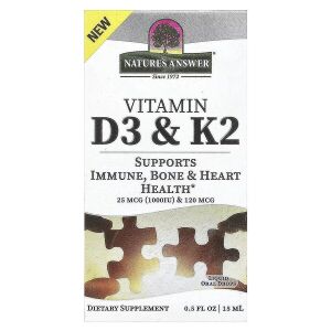D3- og K2-vitamin – 15 ml – Nuvalia