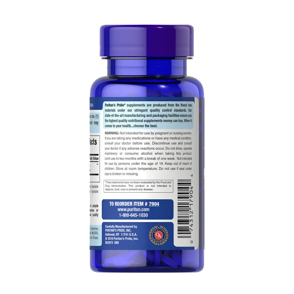 Puritans Pride Melatonin 3 mg (240 Tablets) - Billede 3