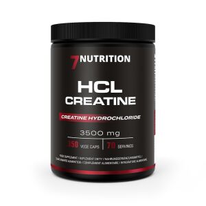 7NUTRITION HCL Kreatin (350 vegetabilske kapsler) – Viking Supplements