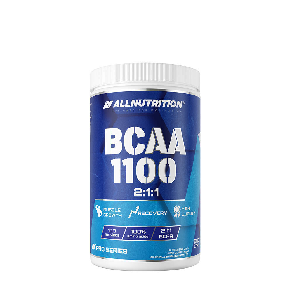 ALLNUTRITION BCAA 1100 2:1:1 Pro Series (300 kapsler)