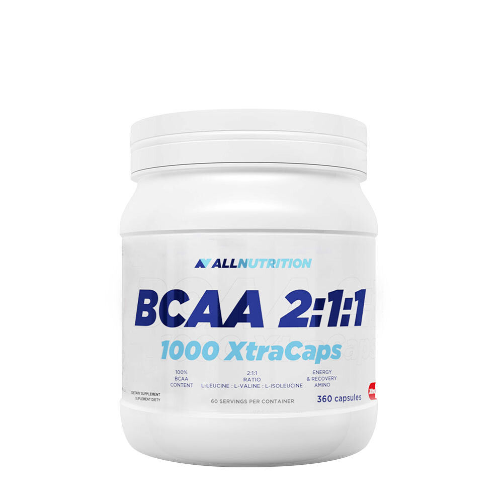 ALLNUTRITION BCAA 2:1:1 1000 XtraCaps (360 kapsler) - Viking Supplements
