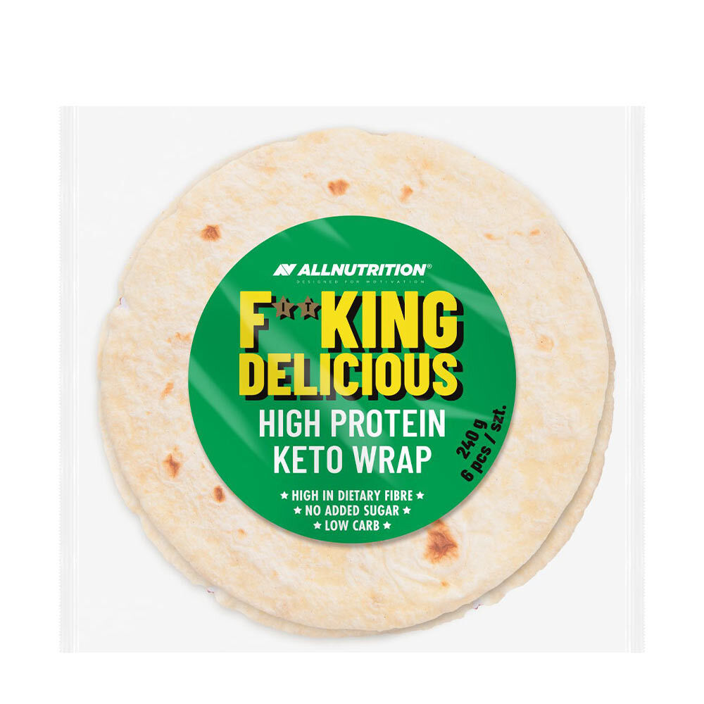 ALLNUTRITION Fitking Lækker keto-wrap med højt proteinindhold (240 g) - Viking Supplements