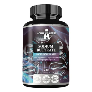 Apollo's Hegemony – Mikroindkapslet natriumbutyrat – 240 vcaps – Viking Supplements