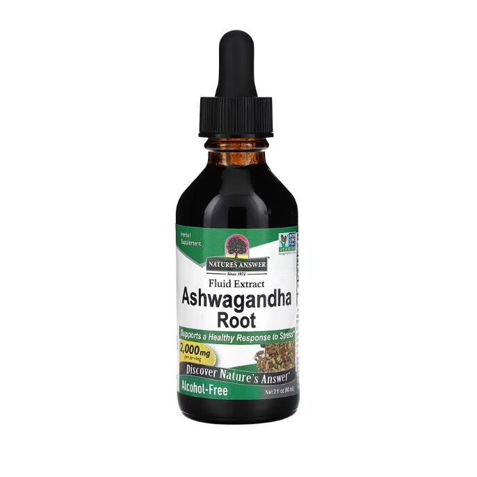 Ashwagandha-rod, 2000 mg 60 ml.