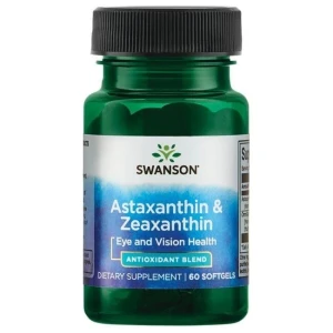 Astaxanthin og zeaxanthin – 60 bløde kapsler – Viking Supplements