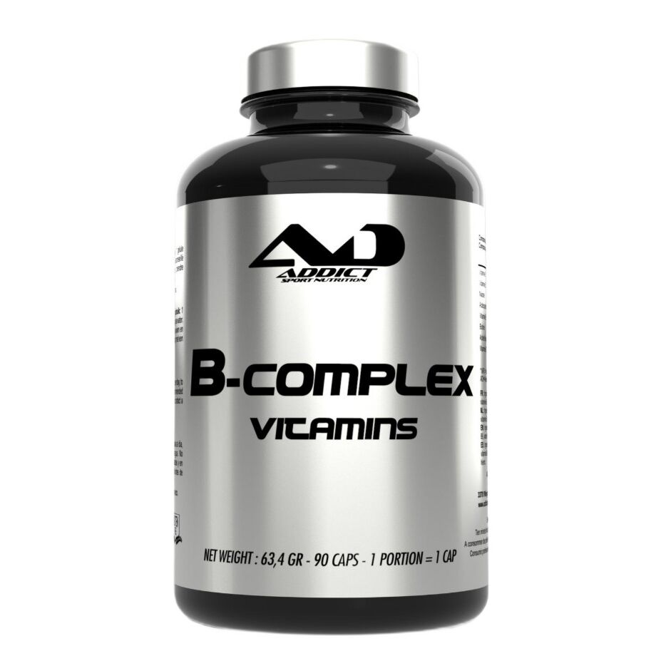 B-kompleks-vitaminer – 90 kapsler – Viking Supplements