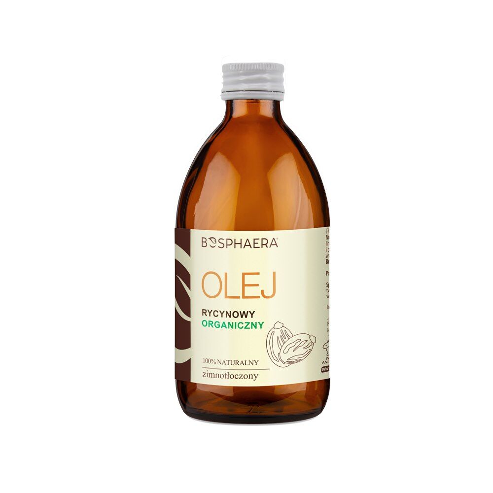 BOSPHAERA Økologisk ricinusolie (500 ml) - Viking Supplements