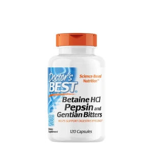 Betain-HCl, pepsin og gentianbitter – 120 kapsler – Viking Supplements