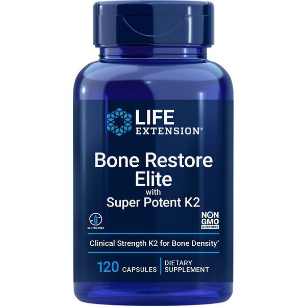 Bone Restore Elite med Super Potent K2 – 120 kapsler – Viking Supplements