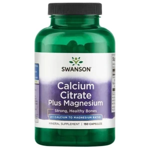 Kalciumcitrat med magnesium – 150 kapsler – Viking Supplements