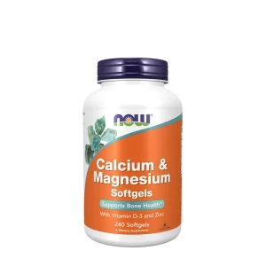 Kalk og magnesium med D-vitamin og zink – 240 softgels – Viking Supplements