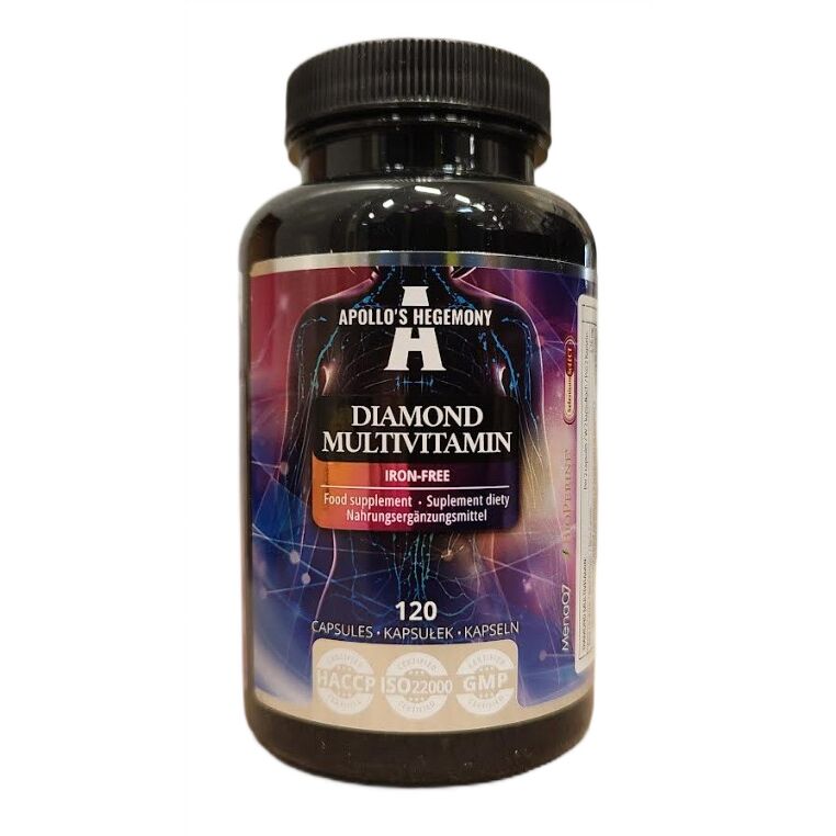 Diamond Multivitamin uden jern – 120 vcaps – Viking Supplements