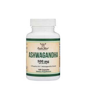 Double Wood kosttilskud med ashwagandha (120 kapsler) – Viking Supplements