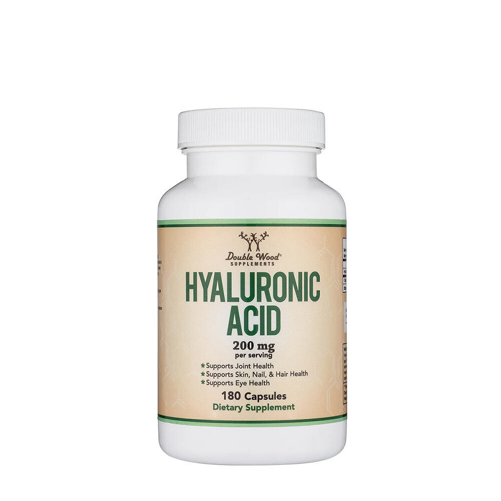 Double Wood kosttilskud med hyaluronsyre (180 kapsler) – Viking Supplements