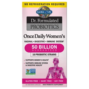 Dr. Formulated Probiotics Once Daily til kvinder – 30 vcaps – Viking Supplements