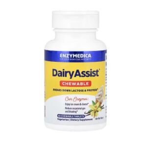Enzymedica – DairyAssist tyggetabletter
