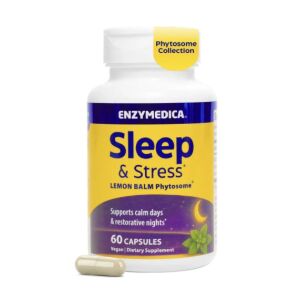 Enzymedica – Sleep & Stress Citronmelisse Phytosome – 60 vcaps – Viking Supplements