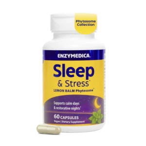 Enzymedica – Sleep & Stress Citronmelisse Phytosome – 60 vcaps – Viking Supplements