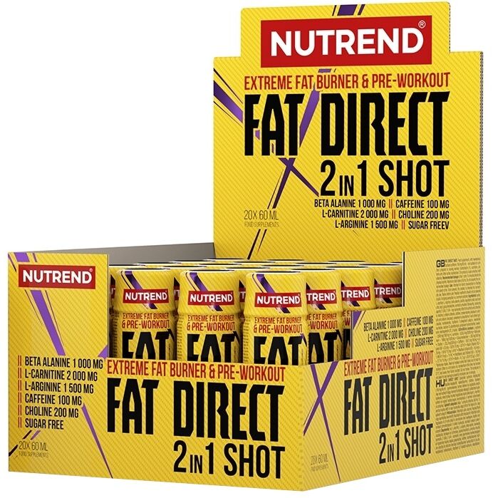 Fat Direct 2-i-1 Shot – 20 x 60 ml – Viking Supplements