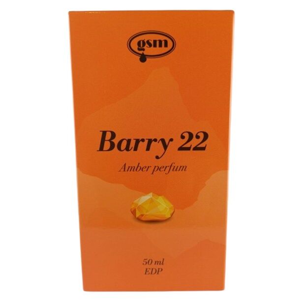 GSM MUMIO Amber Men's Perfume BARRY 22 (50 ml) - Viking Supplements