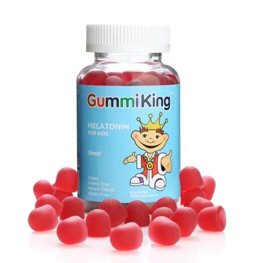 GUMMIKING Melatonin til børn (60 gummibonbons) - Viking Supplements